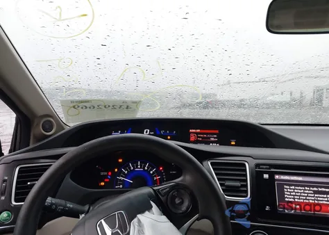 2015 Honda Civic Ex-L z USA, uszkodzony, nr VIN 19XFB2F96FE091894